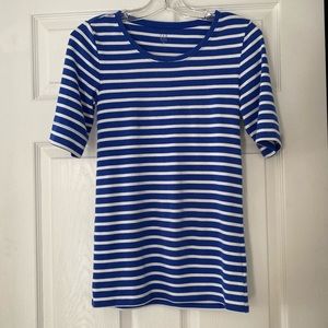 GAP maternity modern striped t-shirt